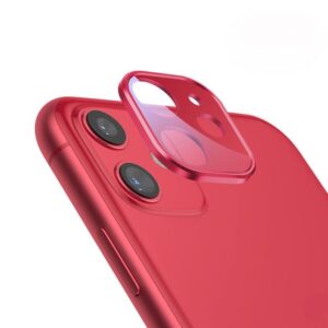 Protector de Vidrio Cámara de iPhone 11 Rojo