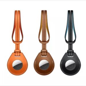 Colgante de Cuero Apple para AirTag Marrn Caramelo –  WIWU
