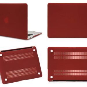 CASE PARA MACBOOK AIR 13.3 (A1932/A2179/A2337) – COLOR GUINDA MATE