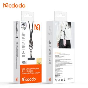 CABLE LANYARD TIPO C A LIGHTNING 1.2M MARCA MCDODO